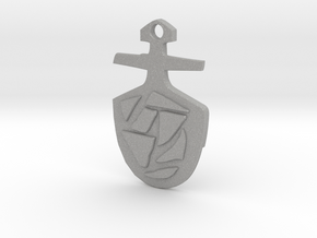 Third Doctor's T.A.R.D.I.S. Key Pendant in Aluminum