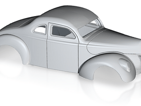 1/32 1940 Ford Coupe 3 Inch Chop in Tan Fine Detail Plastic