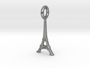 Eiffel Tower, Paris, France Charm in Natural Silver