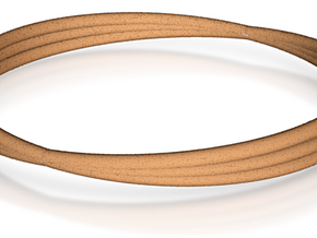 Bracelet 6 in Tan Fine Detail Plastic