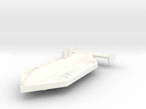 Pioneer Class Freighter in White Processed Versatile Plastic