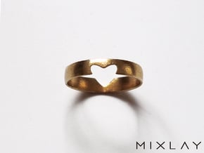 Secret Love 18 in Natural Brass