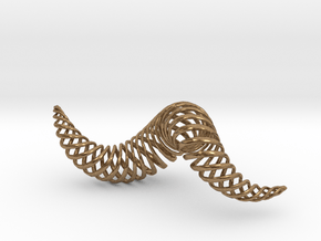 Worm in Natural Brass