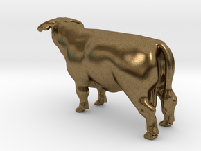 Hereford Bull in Natural Bronze