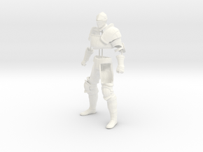 Dark Souls Partial Knight Set in White Processed Versatile Plastic