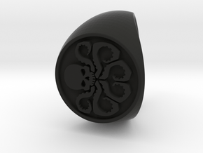Hydra Ring Size 11.5 in Black Natural Versatile Plastic