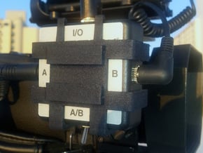 Camera Mount For Sescom Audio Switch in Black Natural Versatile Plastic