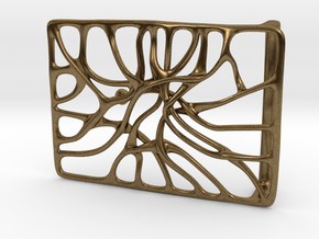 Belt Buckle 'Connect' in Natural Bronze