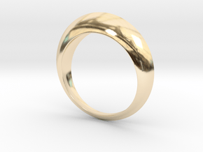 Dome Ring in 14K Yellow Gold