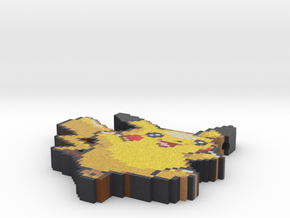 Pikachu Pendant in Full Color Sandstone