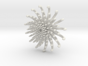  Yarn chrysanthemum-L　Ito-kiku-L in White Natural Versatile Plastic
