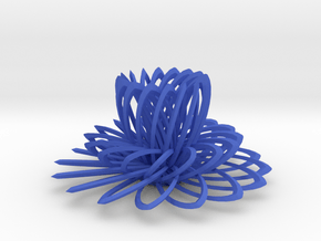 16 Petal Full in Blue Processed Versatile Plastic