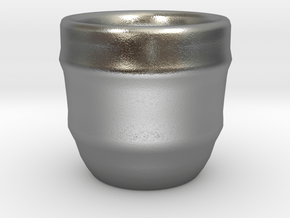 Design Cup for Coffee or else will keep the Coffee in Natural Silver