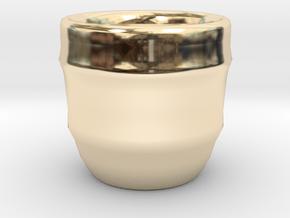 Design Cup for Coffee or else will keep the Coffee in 14K Yellow Gold