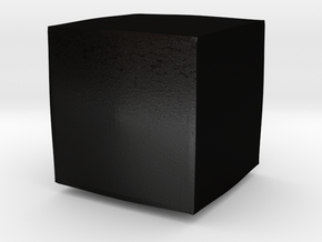 Puzzle Box of Eternal Disappointment in Matte Black Steel