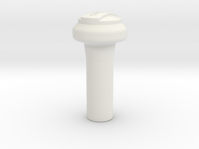 A90 Atlantic CHOKE Knob (8 mm hole) in White Natural Versatile Plastic