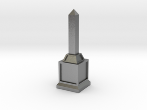 Obelisk of Victory in Natural Silver