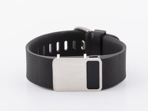 Rasa slide for Fitbit Charge & HR in Natural Silver