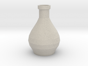 Decorative Design Jar in Natural Sandstone