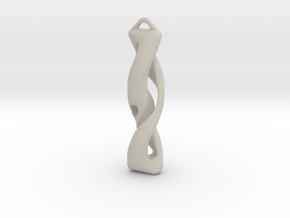Twisted Pendant in Natural Sandstone