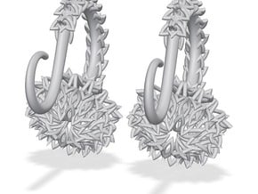 The Thistle Plugs / gauges/ 10g (2.5 mm) in Polished Silver