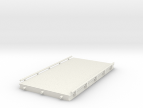 1/64 20' Truck scale section in White Natural Versatile Plastic
