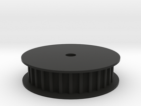 Encoder Pulley 3.0 in Black Natural Versatile Plastic