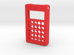 PO-28 case front in Red Processed Versatile Plastic