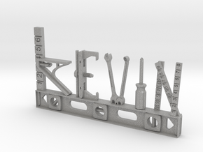 Kevin Nametag in Aluminum