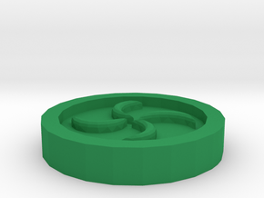 The Forest Medallion in Green Processed Versatile Plastic