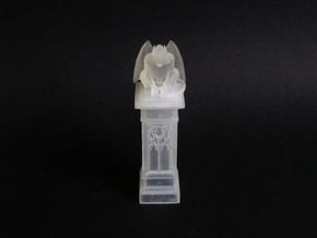 Gargoyle Statue in Smooth Fine Detail Plastic