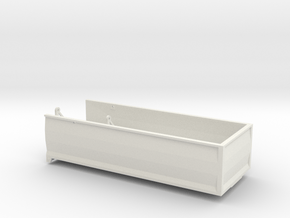 MA22 Bed in White Natural Versatile Plastic: 1:64