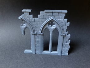 Gothic Arch in Tan Fine Detail Plastic