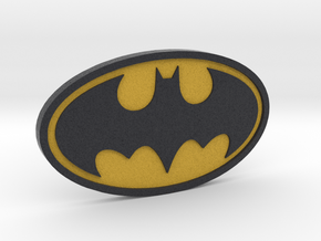 Classic Batman Logo in Full Color Sandstone