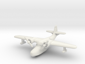 Grumman JRF-5 Goose (In flight) 1/285 6mm in White Natural Versatile Plastic