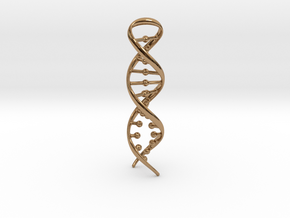 DNA RECONNECTION in Polished Brass