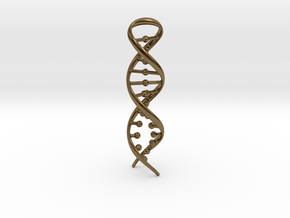 DNA RECONNECTION in Polished Bronze