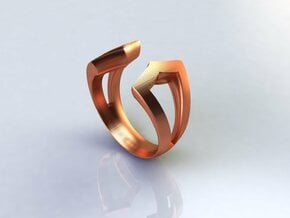 True Focus Ring in Polished Bronze