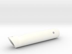 DS Handle Body in White Processed Versatile Plastic