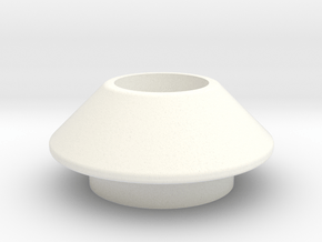 DS Emitter Base in White Processed Versatile Plastic