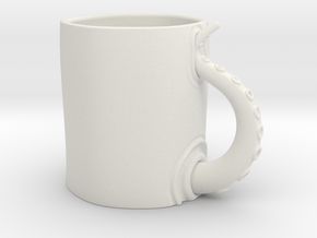 Oct Mug in White Natural Versatile Plastic