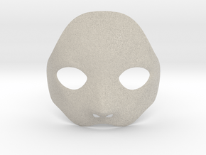 Sample Base Mask in Natural Sandstone