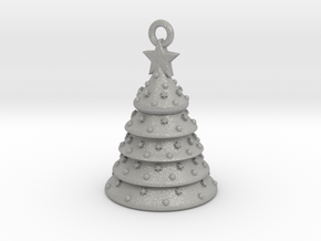 Aluminum Christmas Tree Ornament With Moving Parts in Aluminum