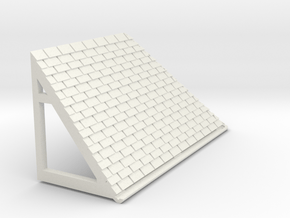 Z-87-lr-comp-end-roof-right-plus-lj in White Natural Versatile Plastic
