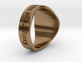 Auperball Tuned Ring Season 1 in Natural Brass