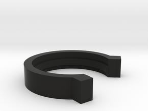 3i Scope Retract Prevention Ring in Black Natural Versatile Plastic