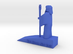 Door Stopper Lord Of The Rings in Blue Processed Versatile Plastic