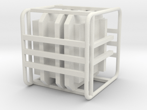 Sulaco Box with Rail 1:18 in White Natural Versatile Plastic