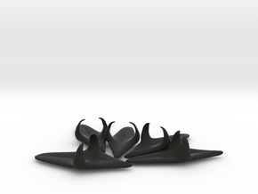 Claws of Clawful Clawing in Black Natural Versatile Plastic