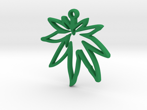 Creator Pendant in Green Processed Versatile Plastic